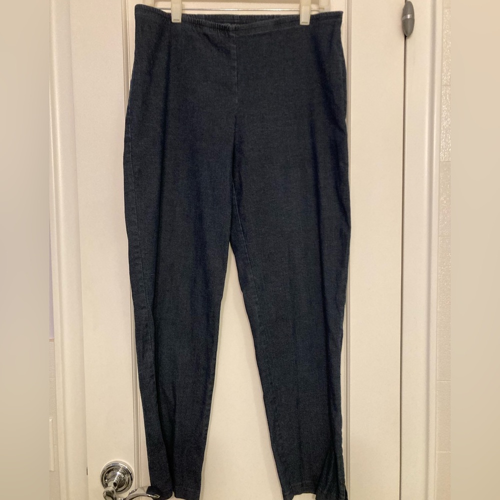 Eileen Fisher Dark denim ankle pants